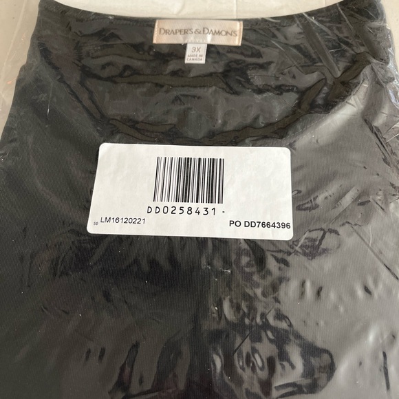 Draper’s & Damon’s woman’s tank top 3x. NWT - Picture 12 of 15